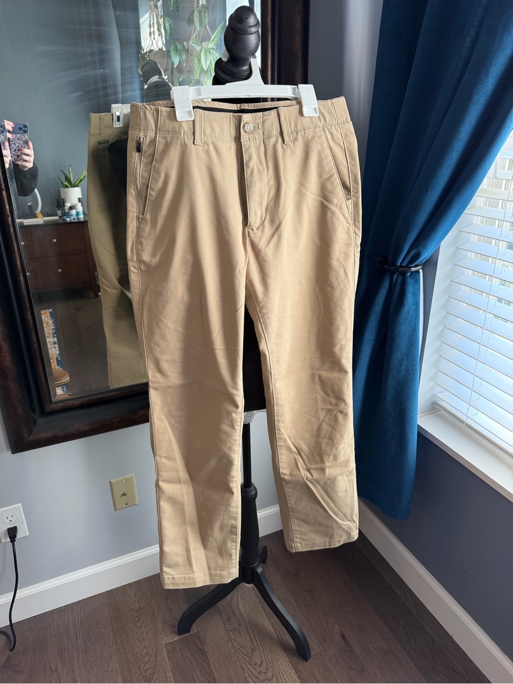 Eddie Bauer Men's Tan Chino Pants